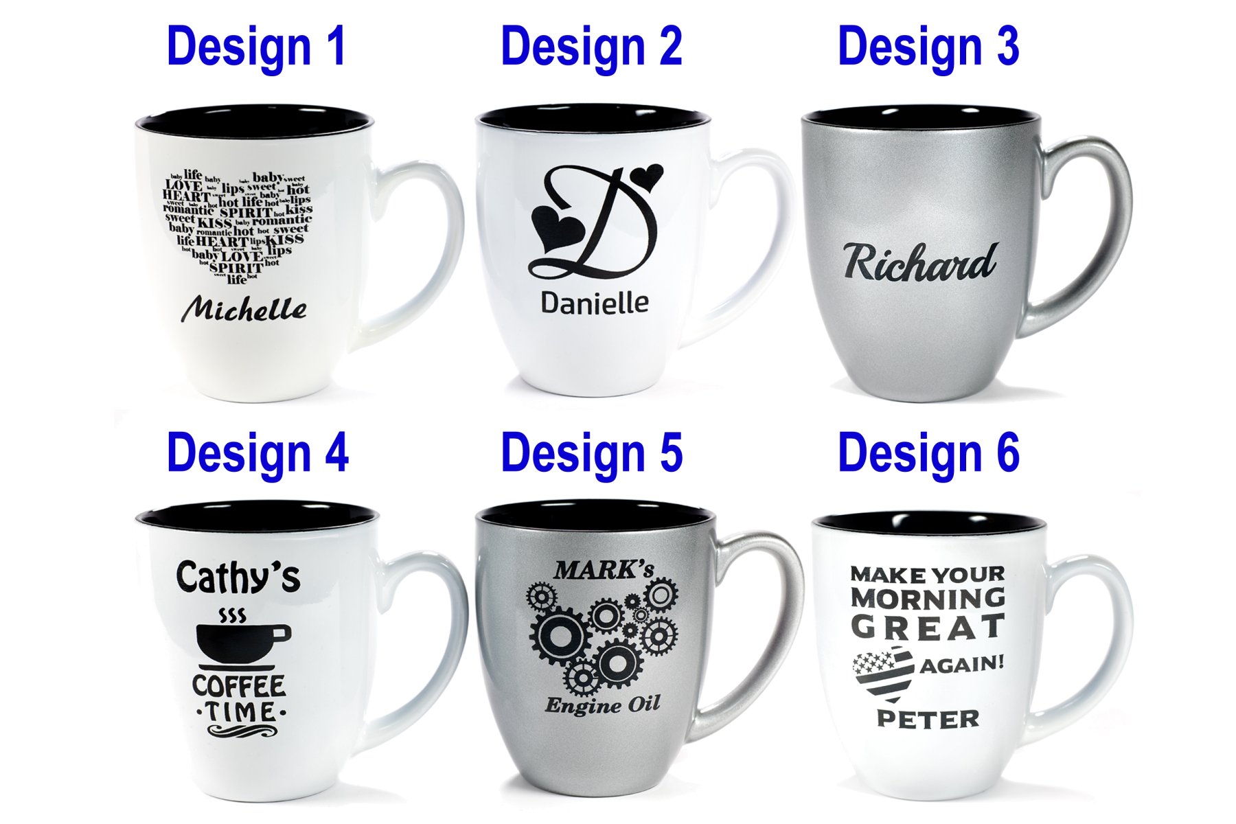 Personalized Ceramic Coffee Mug T For Coffee And Tea Lover