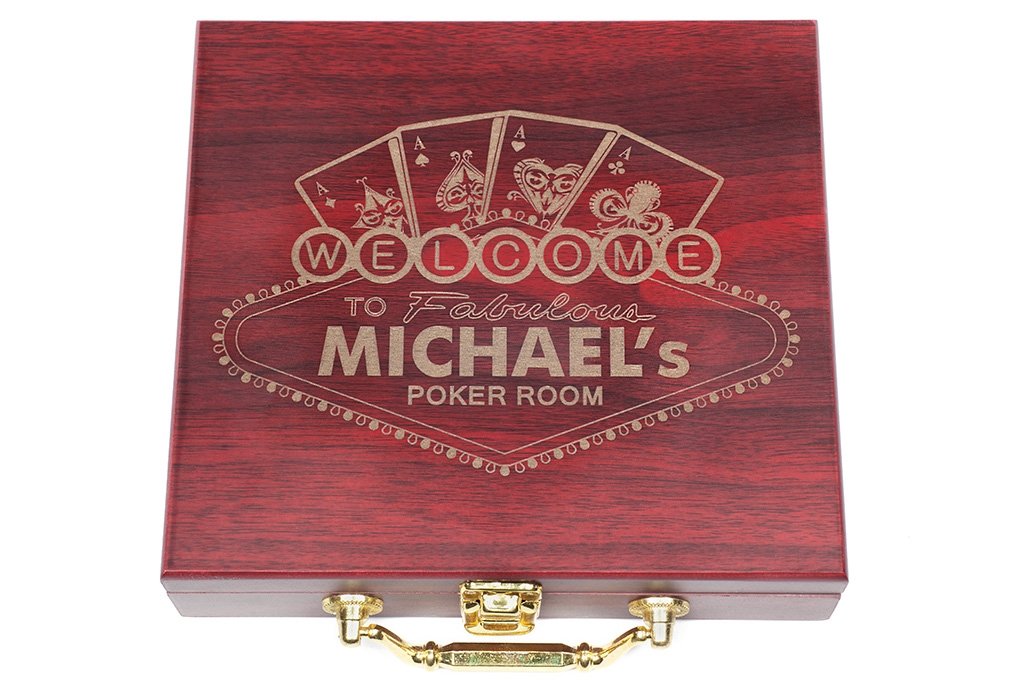personalized gift for poker player