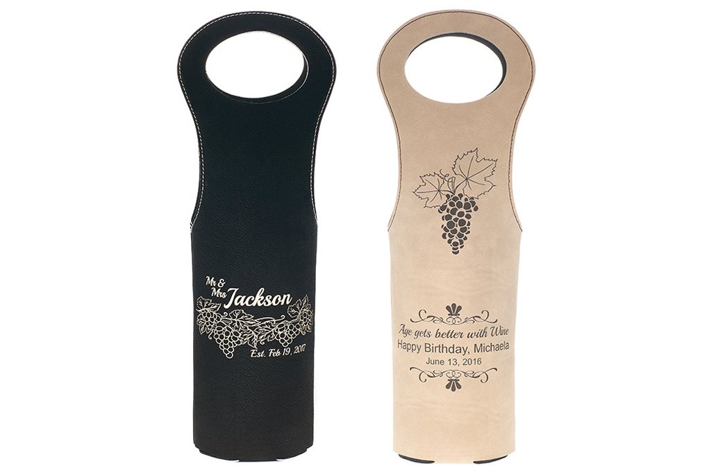 personalized wine bags