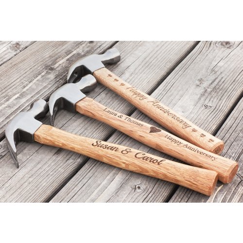 personalized hammer in various designs