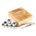 bamboo whisky stone box