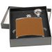 Funnel Gift Box with leather flask