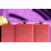 customized wedding gift flask in pink