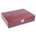 Rosewood Gift Box with Flask and Funnel and Shot Glasses