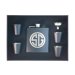 customized flask in Shot Glass Gift Box