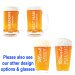 personalized Beer Glasses