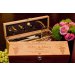personalized Bamboo Wine Box for Wine Lover Couple