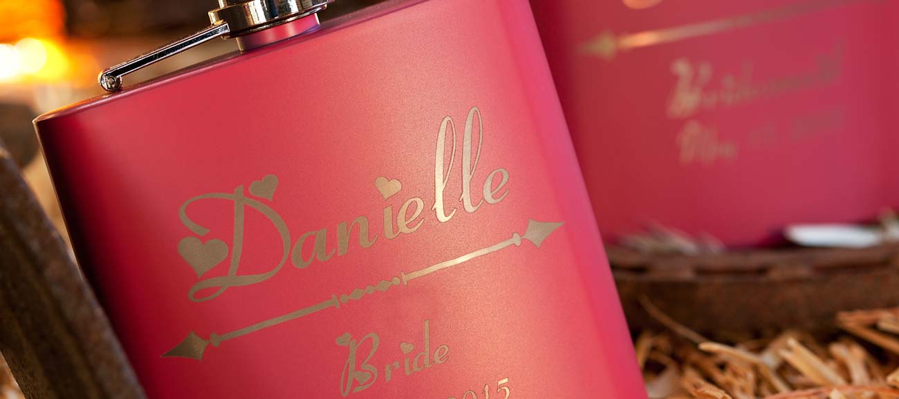 These personalized Bridesmaid Gifts will make your Bachelorette Party and Bridal Shower even better
